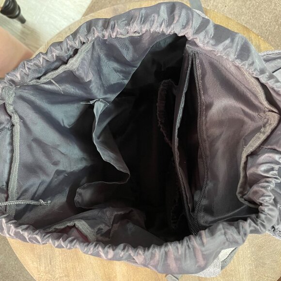 Eddie Bauer First Adventure Backpack Diaper Bag Gray Gender Neutral Mom or Dad - Picture 8 of 13